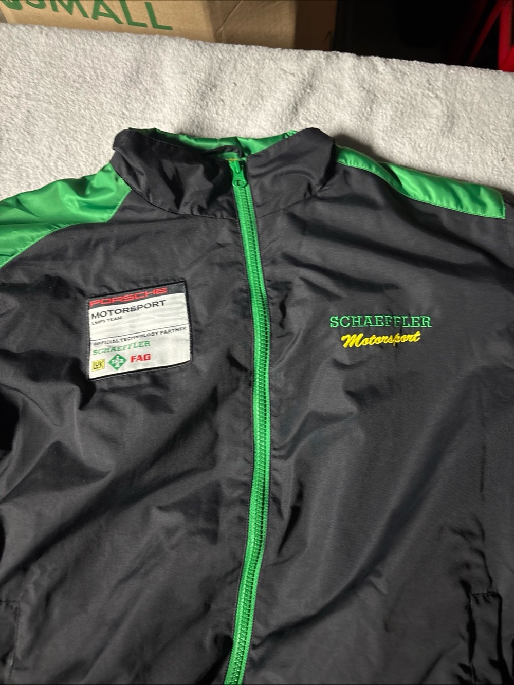 Men’s Black & Green Jacket